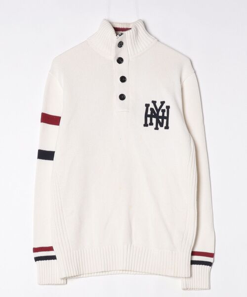 TOMMY HILFIGER（トミー・ヒルフィガー） 長袖ニット X-LARGE ホワイト