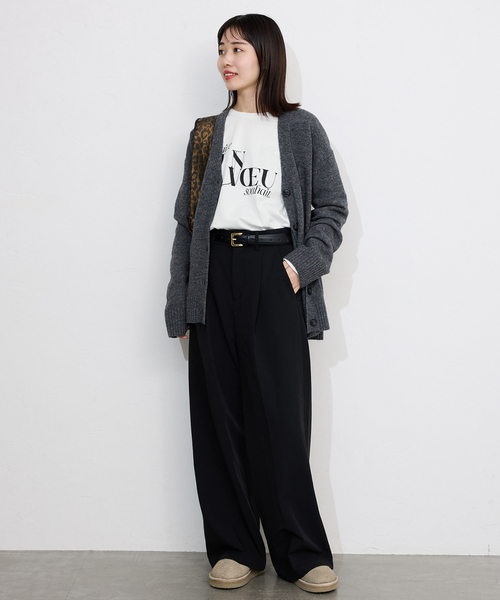 SLOBE IENA（スローブイエナ） tシャツ ロゴインナー レディース