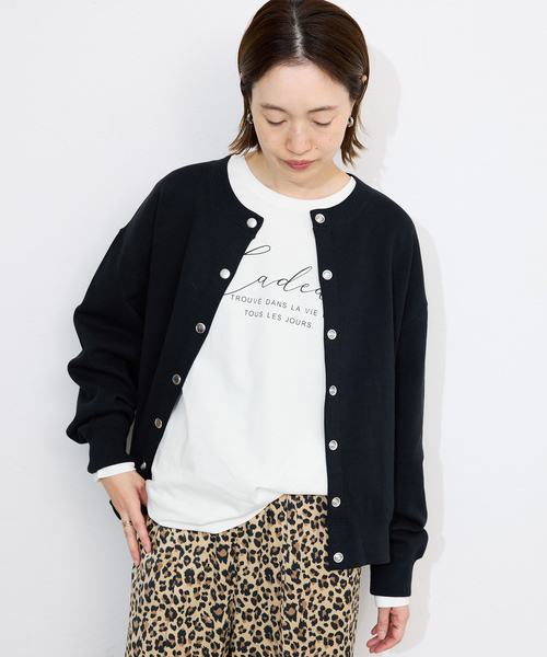 SLOBE IENA（スローブイエナ） tシャツ ロゴインナー レディース