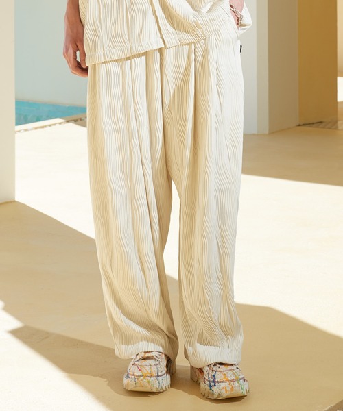 glamb（グラム） イージーパンツ S ホワイト メンズ : ZOZOTOWN Yahoo