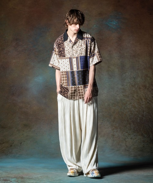 glamb（グラム） イージーパンツ S ホワイト メンズ : ZOZOTOWN Yahoo