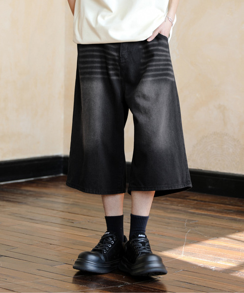 「neos」 デニムパンツ MEDIUM ダークインディゴブルー メンズ_画像3