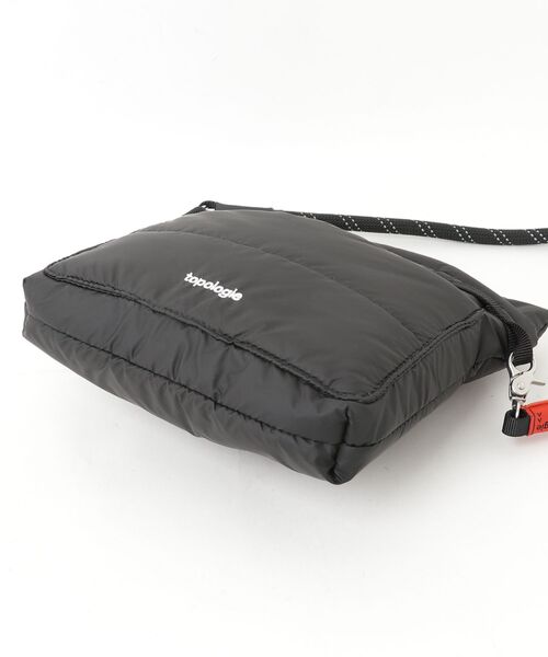 Topologie（トポロジー） 刺繍ショルダーバッグ - ブラック メンズ