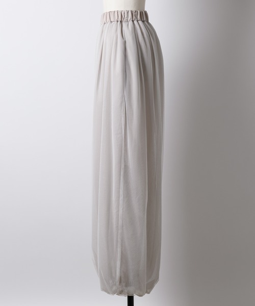 「LA BELLE ETUDE」 「belle vintage」イージーパンツ 0 ホワイト レディース_画像5
