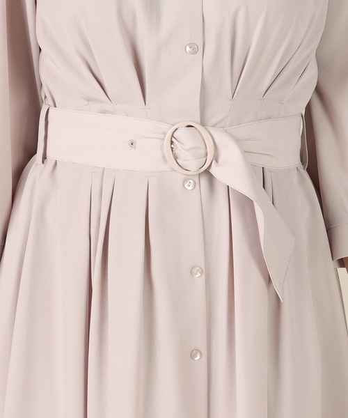 「LAISSE PASSE」 「Debut de Fiore」7分袖ワンピース SMALL ネイビー レディース_画像5