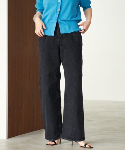 plage（プラージュ） デニムパンツ 34 ブラック レディース : ZOZOTOWN