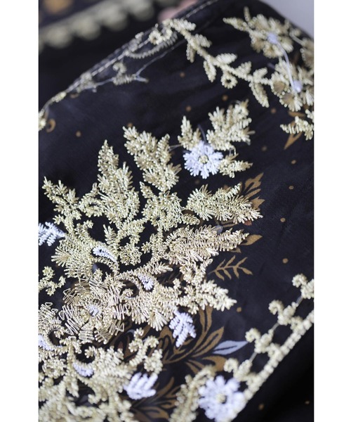 「CAWAII」 7分袖ワンピース FREE ブラック レディース_画像6