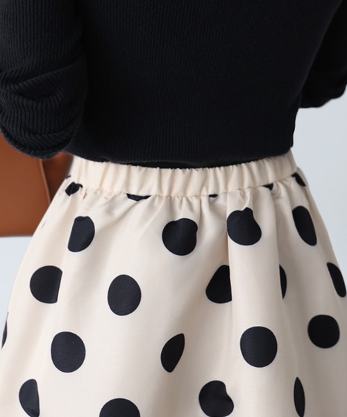 「ELFRANK」 フレアスカート FREE ブラック レディース_画像8