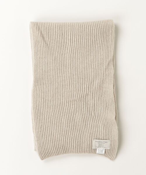 未使用 英 Johnstons of Elgan ベージュ Johnstons of Elgin（ジョンストンズ オブ エルガン） マフラー FREE