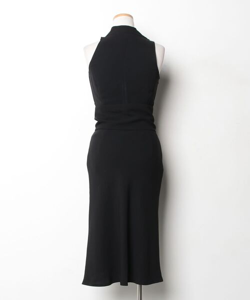 「LAUTREAMONT」 ノースリーブワンピース 2 ブラック レディース_画像2