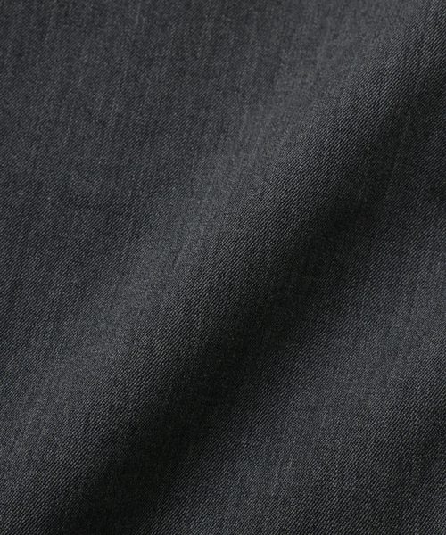 ステンカラーコート コート 「FOLL / フォル」wool gaba middle coat メンズの画像