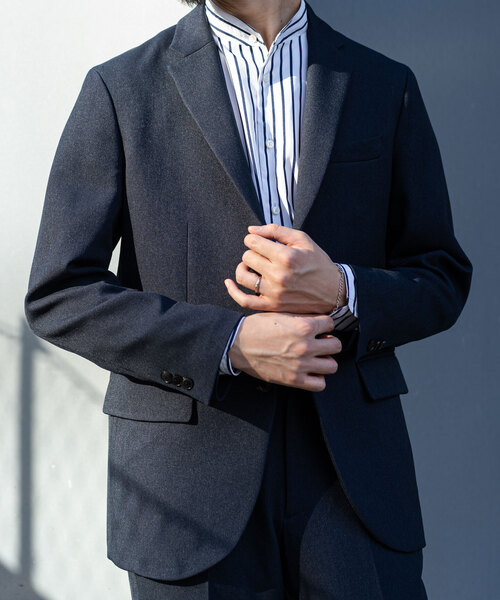 「417 EDIFICE」 セットアップ MEDIUM ブラック メンズ_画像7