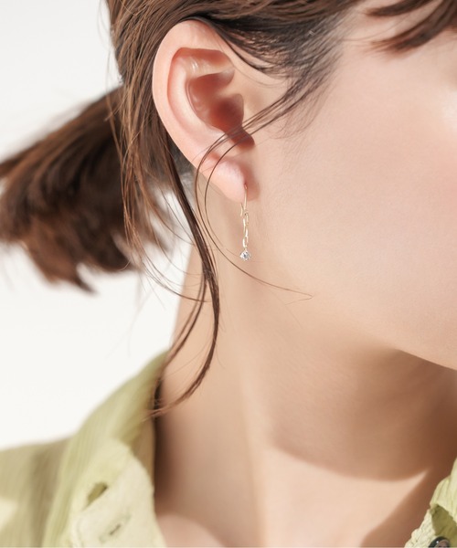 「Jewel closet by L&Co.」 ピアス（両耳用） FREE イエローゴールド レディース_画像2