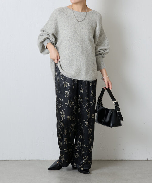 「COLLAGE GALLARDAGALANTE」 イージーパンツ FREE ベージュ レディース_画像2