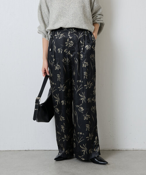 「COLLAGE GALLARDAGALANTE」 イージーパンツ FREE ベージュ レディース_画像3