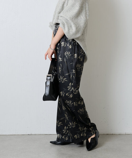 「COLLAGE GALLARDAGALANTE」 イージーパンツ FREE ベージュ レディース_画像4