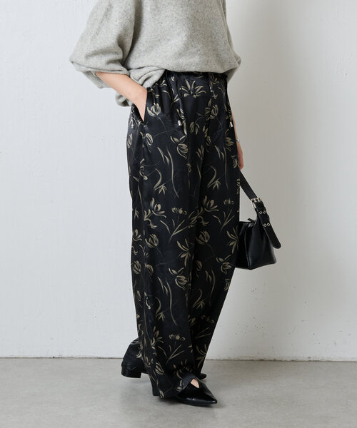 「COLLAGE GALLARDAGALANTE」 イージーパンツ FREE ベージュ レディース_画像6