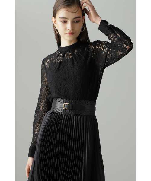 PINKY&DIANNE（ピンキー アンド ダイアン） 長袖ブラウス 38 ブラック