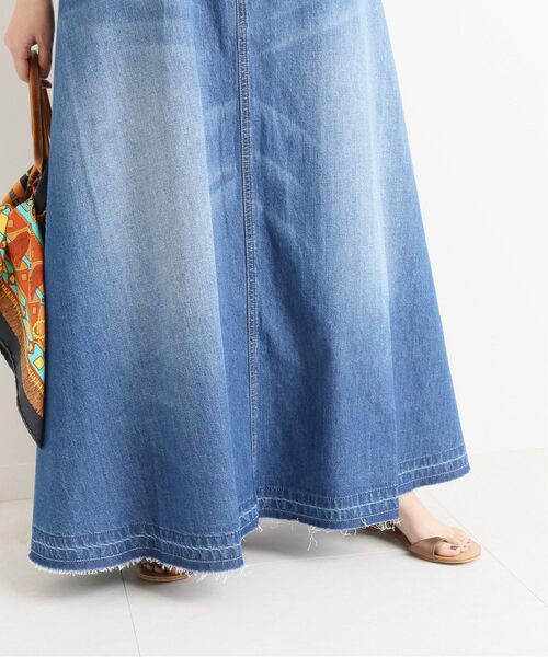 SLOBE IENA（スローブイエナ） デニムスカート 38 ブルー レディース