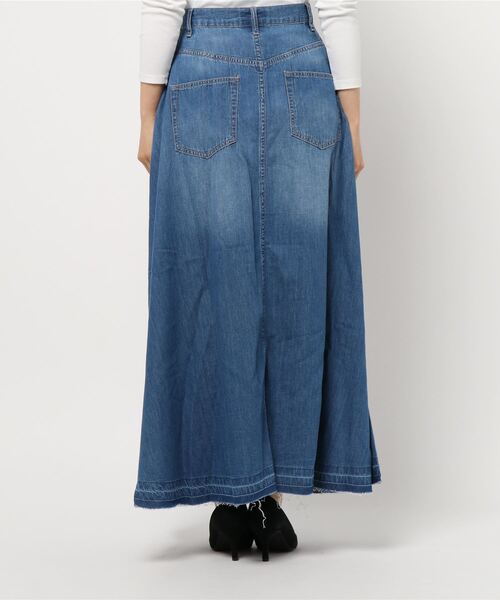 SLOBE IENA（スローブイエナ） デニムスカート 38 ブルー レディース