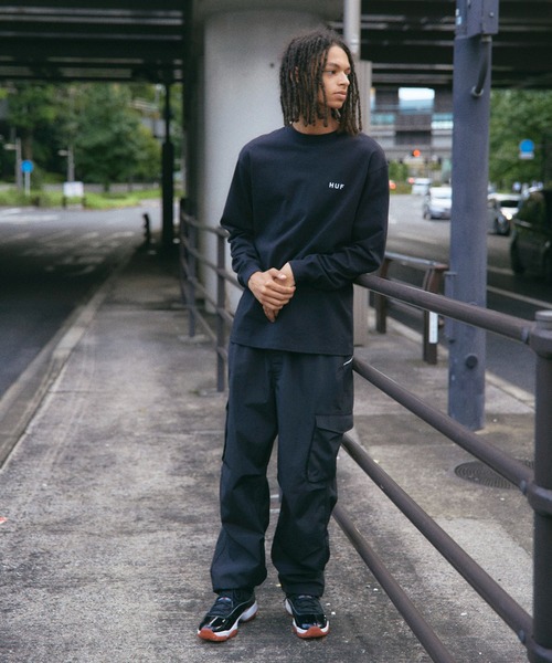 「HUF」 長袖Tシャツ X-LARGE ホワイト メンズ_画像2