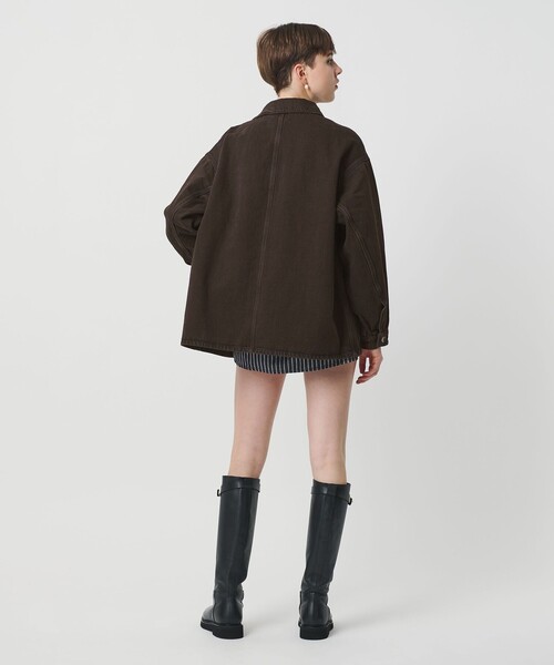 H BEAUTY&YOUTH UNITED ARROWS カバーオール 「H」オーバーダイ デニム