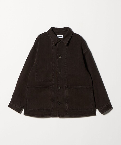 H BEAUTY&YOUTH UNITED ARROWS カバーオール 「H」オーバーダイ デニム