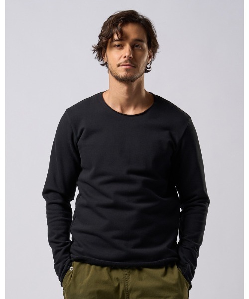 「wjk」 スウェットカットソー X-LARGE ブラック メンズ_画像7