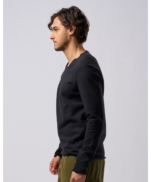 「wjk」 スウェットカットソー X-LARGE ブラック メンズ_画像8