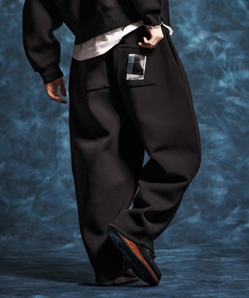 Jih Nunc（ジーヌンク） パンツ mp14516- ポンチ刺繍バルーンパンツ