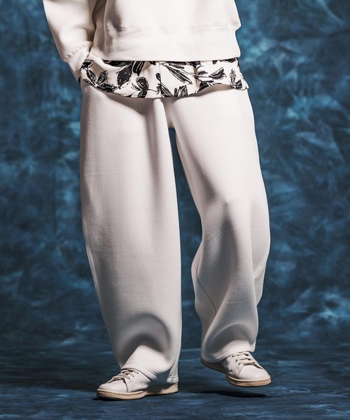 Jih Nunc（ジーヌンク） パンツ mp14516- ポンチ刺繍バルーンパンツ