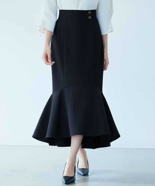 未使用　今期　CADUNE マーメイドスカート　ロングスカート 未使用 今期 CADUNE マーメイドスカート ロングスカート 現行販売品 茶