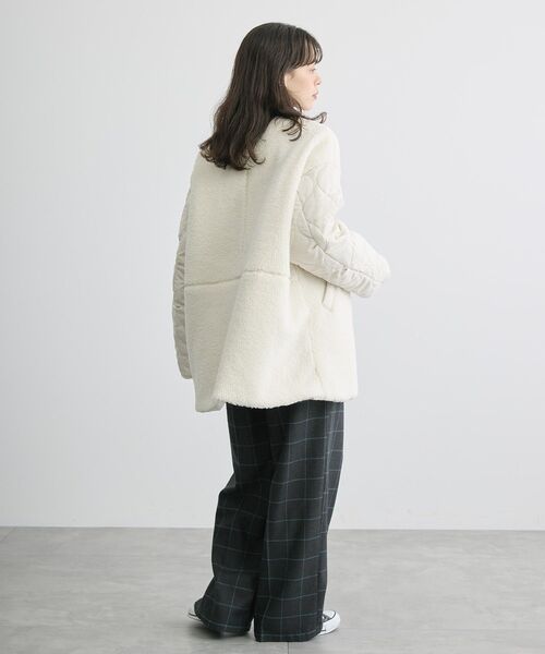 「AMERICAN HOLIC」 中綿ブルゾン M モカ レディース_画像7