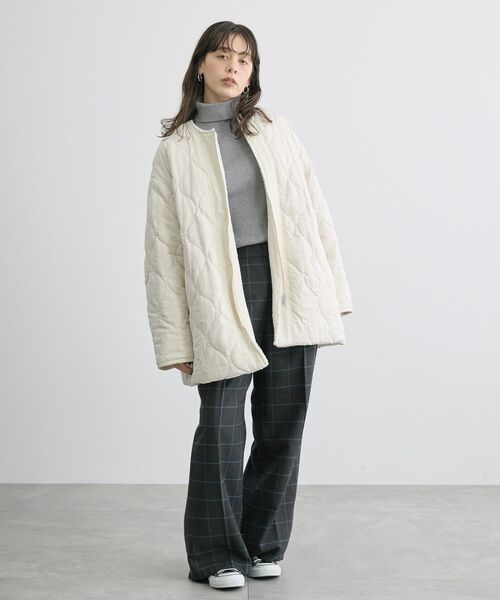 「AMERICAN HOLIC」 中綿ブルゾン M モカ レディース_画像9