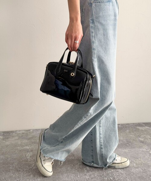 「fredy emue」 2WAYバッグ FREE ブラック レディース_画像4