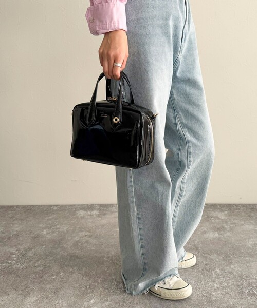 「fredy emue」 2WAYバッグ FREE ブラック レディース_画像7