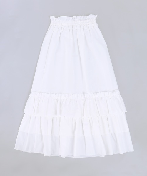 「WC」 フリルスカート FREE ブラック レディース_画像5