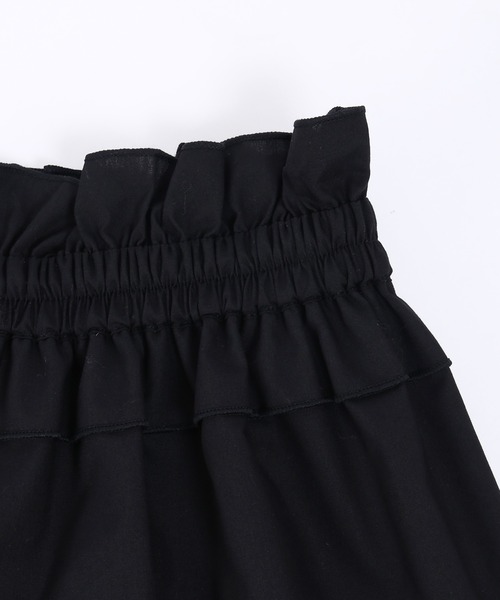 「WC」 フリルスカート FREE ブラック レディース_画像8