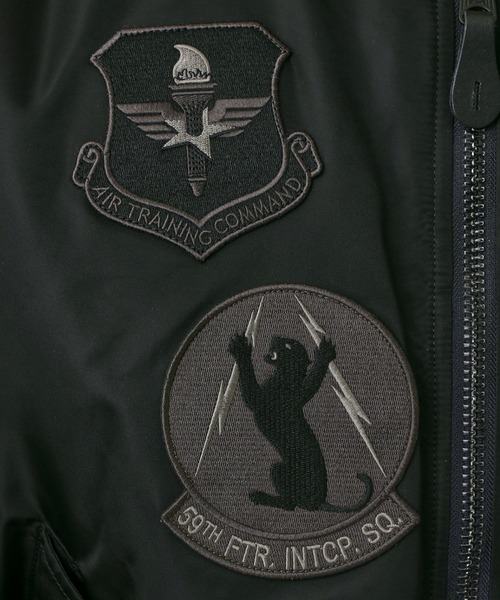 「Alpha Industries」 ナイロンブルゾン LARGE グレー メンズの画像