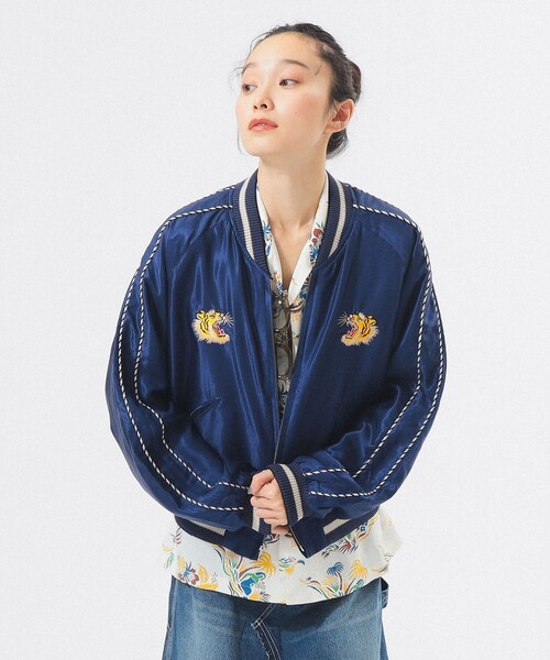 スカジャン 「別注」テーラー東洋 / 50th 50％ スカジャン レディースの画像