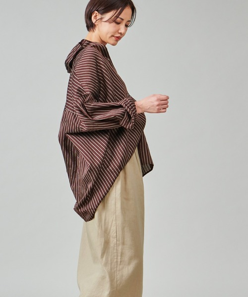 「marmors」 長袖シャツ 36 ベージュ レディース_画像4