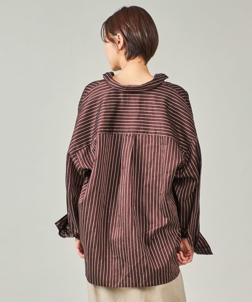 「marmors」 長袖シャツ 36 ベージュ レディース_画像8