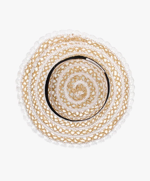 Chapeau d' O（シャポードオー） 帽子 ハット レディース Raffia Lace