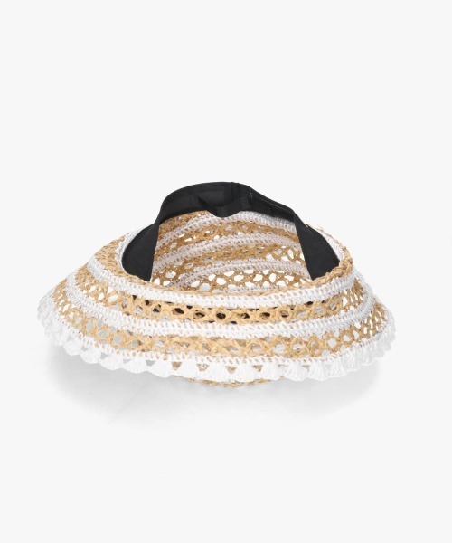 Chapeau d' O（シャポードオー） 帽子 ハット レディース Raffia Lace