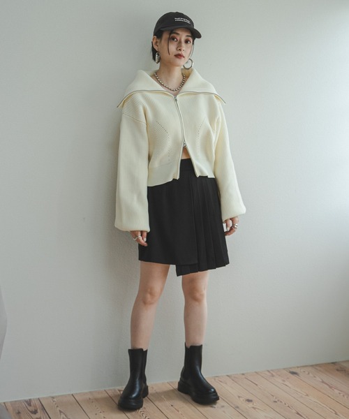 「bohmal」 キュロット MEDIUM ブラック レディース_画像2