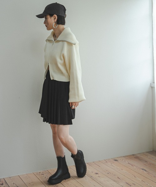 「bohmal」 キュロット MEDIUM ブラック レディース_画像6