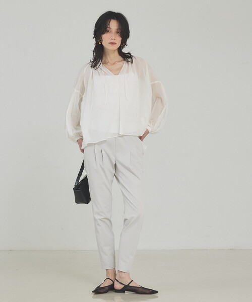 qualite（カリテ）　2WAYストレッチタックパンツ qualite（カリテ） パンツ 「大人気パンツが今年も登場！新色追加