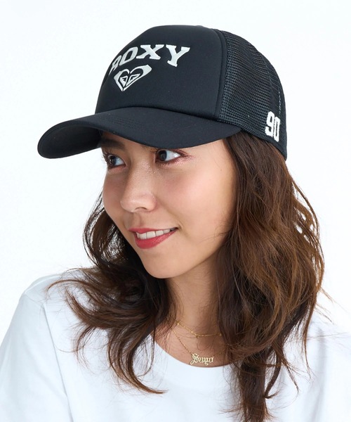 X-girl（エックスガール） メッシュキャップ ONE SIZE ブラック