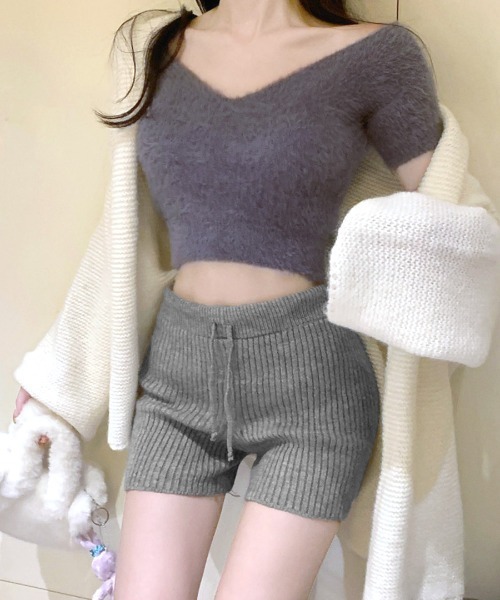 「Riff」 ショートパンツ FREE ブラック レディース_画像4