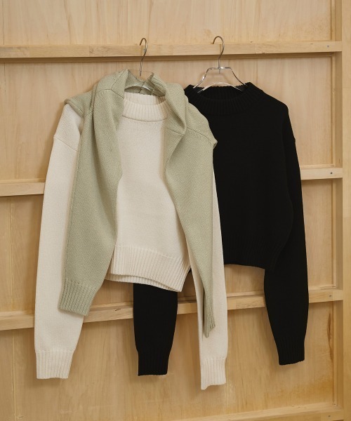 TODAYFUL ニット セーター Crewneck Slub Knit レディース : ZOZOTOWN